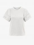 T-shirt manica corta Only - cloud dancer - 0