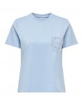 T-shirt manica corta Only - chambray - 6