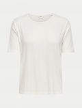 T-shirt manica corta Only - cloud dancer - 5