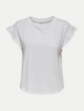 T-shirt manica corta Only - bright white - 0