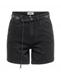 Pantalone corto Only - washed black - 6