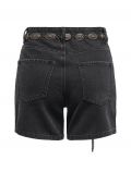 Pantalone corto Only - washed black - 7