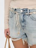 Pantalone corto Only - light blue denim - 1