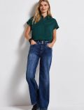 Camicia manica corta Street One - verde scuro - 4