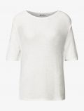 Maglia manica corta curvy Street One - bianco - 5