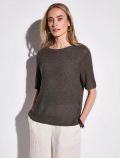 Maglia manica corta curvy Street One - moro - 3