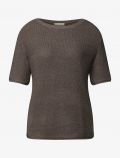Maglia manica corta curvy Street One - moro - 6