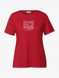 T-shirt manica corta Street One - rosso - 5