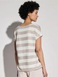T-shirt manica corta Street One - beige bianco - 3