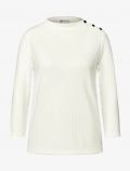 Maglia manica lunga Street One - bianco - 4