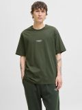 T-shirt manica corta Jack & Jones - verde militare - 0