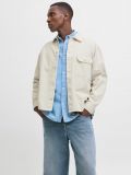 Camicia manica lunga casual Jack & Jones - panna - 0