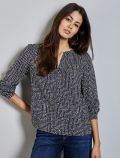 Camicia manica lunga Street One - deep blue - 0