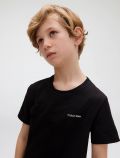 T-shirt manica corta Calvin Klein - black - 3