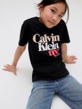 Pantalone jeans Calvin Klein - denim blu - 1