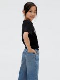 Pantalone jeans Calvin Klein - denim blu - 4