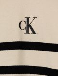Maglia in felpa Calvin Klein - bianco avorio - 2