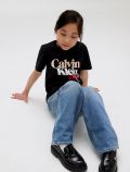 T-shirt manica corta Calvin Klein - black - 4