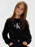 Pullover manica lunga Calvin Klein - black - 0