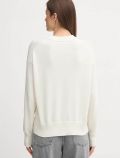 Pullover manica lunga Calvin Klein - bianco - 4