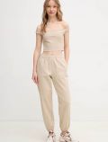 Pantalone Felpa Calvin Klein - beige - 2