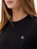 T-shirt manica corta Calvin Klein - nero - 1