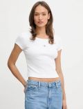 T-shirt manica corta Calvin Klein - bianco - 0