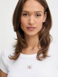 T-shirt manica corta Calvin Klein - bianco - 2