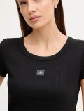 T-shirt manica corta Calvin Klein - nero - 1