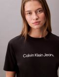 T-shirt manica corta Calvin Klein - nero - 1