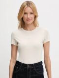 T-shirt manica corta Tommy Jeans - sand - 0