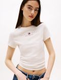 T-shirt manica corta Tommy Jeans - bianco - 1