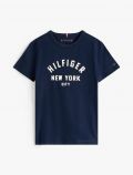 T-shirt manica corta Tommy Hilfiger - navy - 4