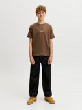 T-shirt manica corta Jack & Jones - marrone - 4