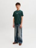 T-shirt manica corta Jack & Jones - verde - 4