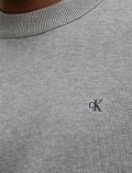 Maglia manica lunga Calvin Klein - medium grey melange - 3