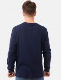 T-shirt manica lunga Calvin Klein - blu navy - 4