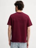 T-shirt manica corta Calvin Klein - bordeaux - 3