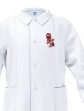 Grembiule asilo Siggi - bianco - 1