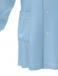 Grembiule asilo Siggi - bianco azzurro - 2