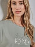 T-shirt manica corta Street One - green - 1