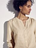 Camicia manica lunga Street One - beige bianco - 1