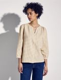 Camicia manica lunga Street One - beige bianco - 3