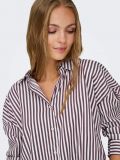 Camicia manica lunga Jdy - bianco marrone - 1
