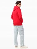 Maglia in felpa cappuccio Tommy Jeans - red - 4