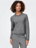 Pullover manica lunga Only - medium grey melange - 0