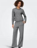 Pullover manica lunga Only - medium grey melange - 2