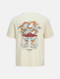T-shirt manica corta Jack & Jones - antique white - 3
