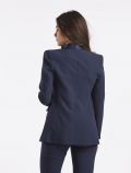 Giacca elegante Rinascimento - blu - 5
