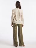 Camicia manica lunga giovane Rinascimento - beige chiaro - 3